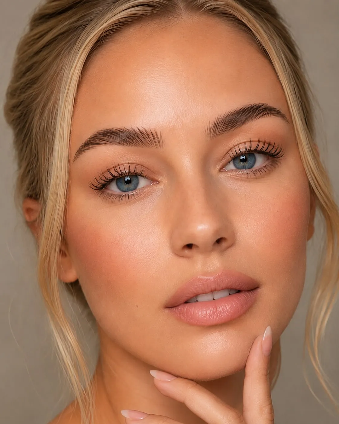 Wimpern nach einem Lash Lifting
